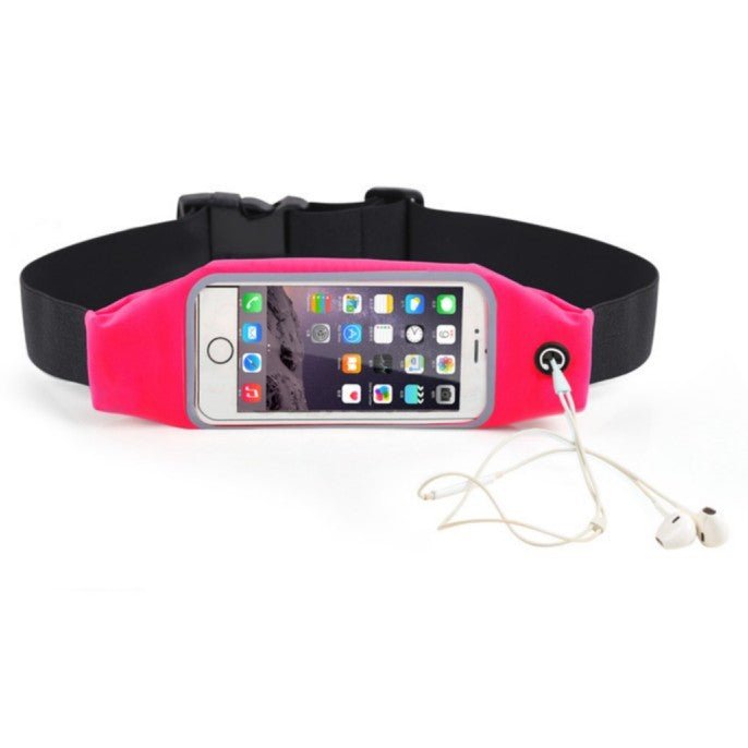 Sac banane transparent pour téléphone à écran tactile pour la course à pied et le sport - KaoKao