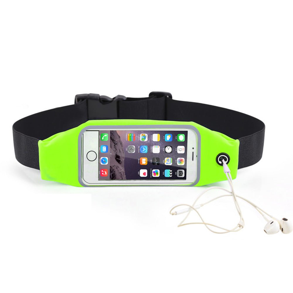 Sac banane transparent pour téléphone à écran tactile pour la course à pied et le sport - KaoKao