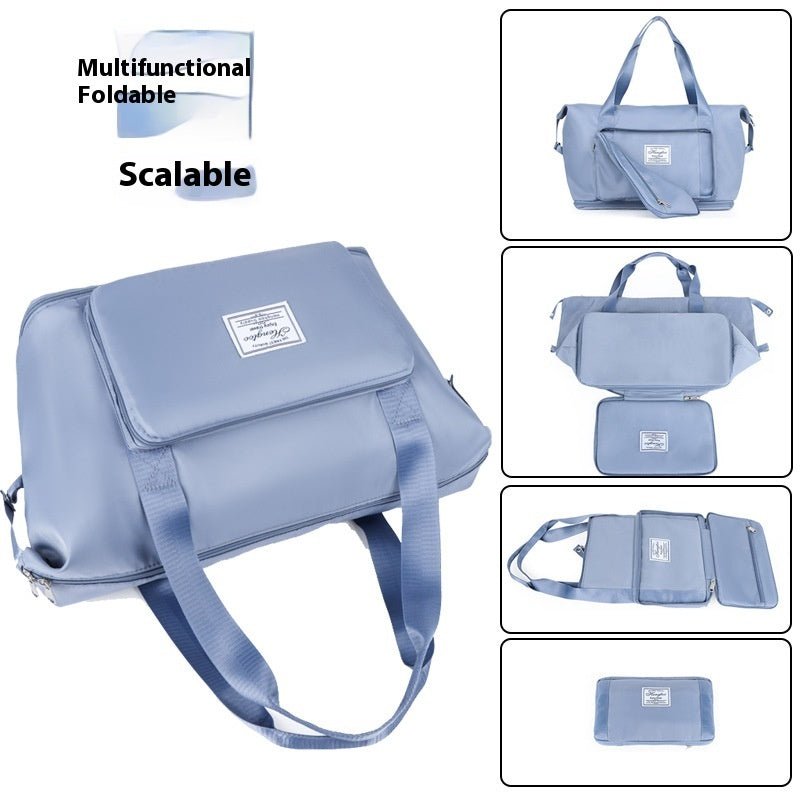 Sac de yoga de grande capacité avec séparation sèche et humide et poignée recouvrable - KaoKao