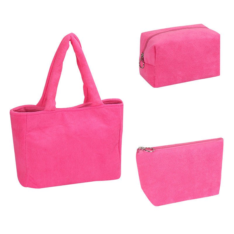 Sac fourre - tout portable de grande capacité en tissu essuie - tout - KaoKao