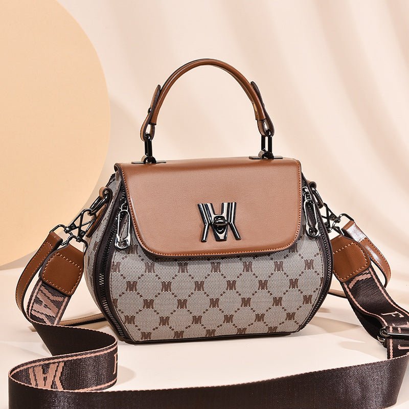 Sac messager à bandoulière simple et tendance, sac à main de grande capacité - KaoKao
