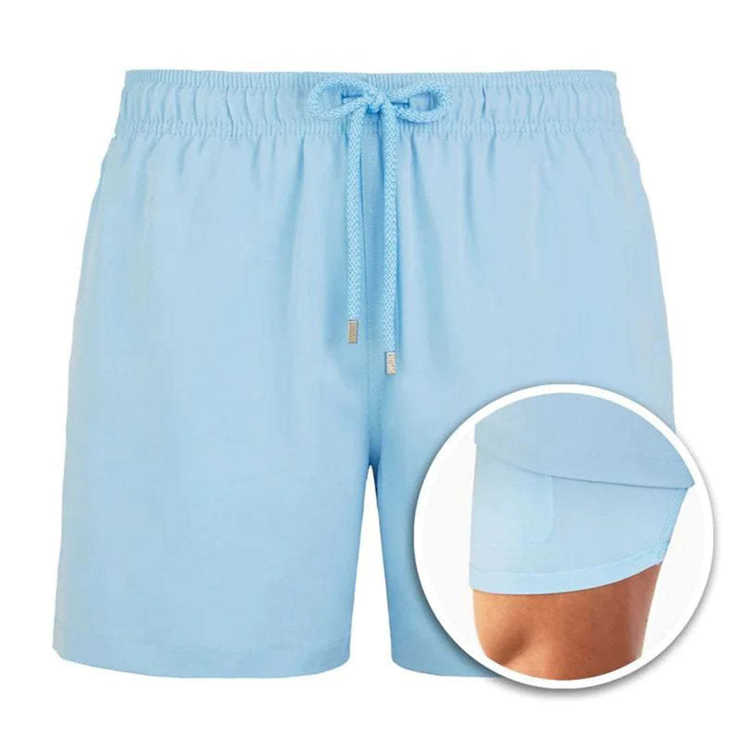 Shorts européens et américains Pantalons de plage pour hommes Pantalons de sport Shorts doubles imprimés - KaoKao