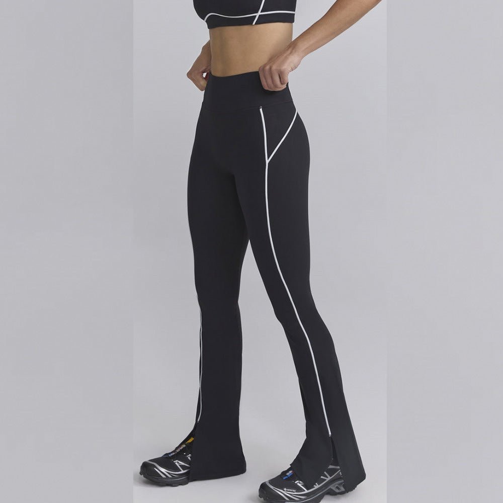 Soutien - gorge de sport à haute élasticité et couleur contrastée, sensation chair, bretelles, combinaison de yoga et de fitness - KaoKao