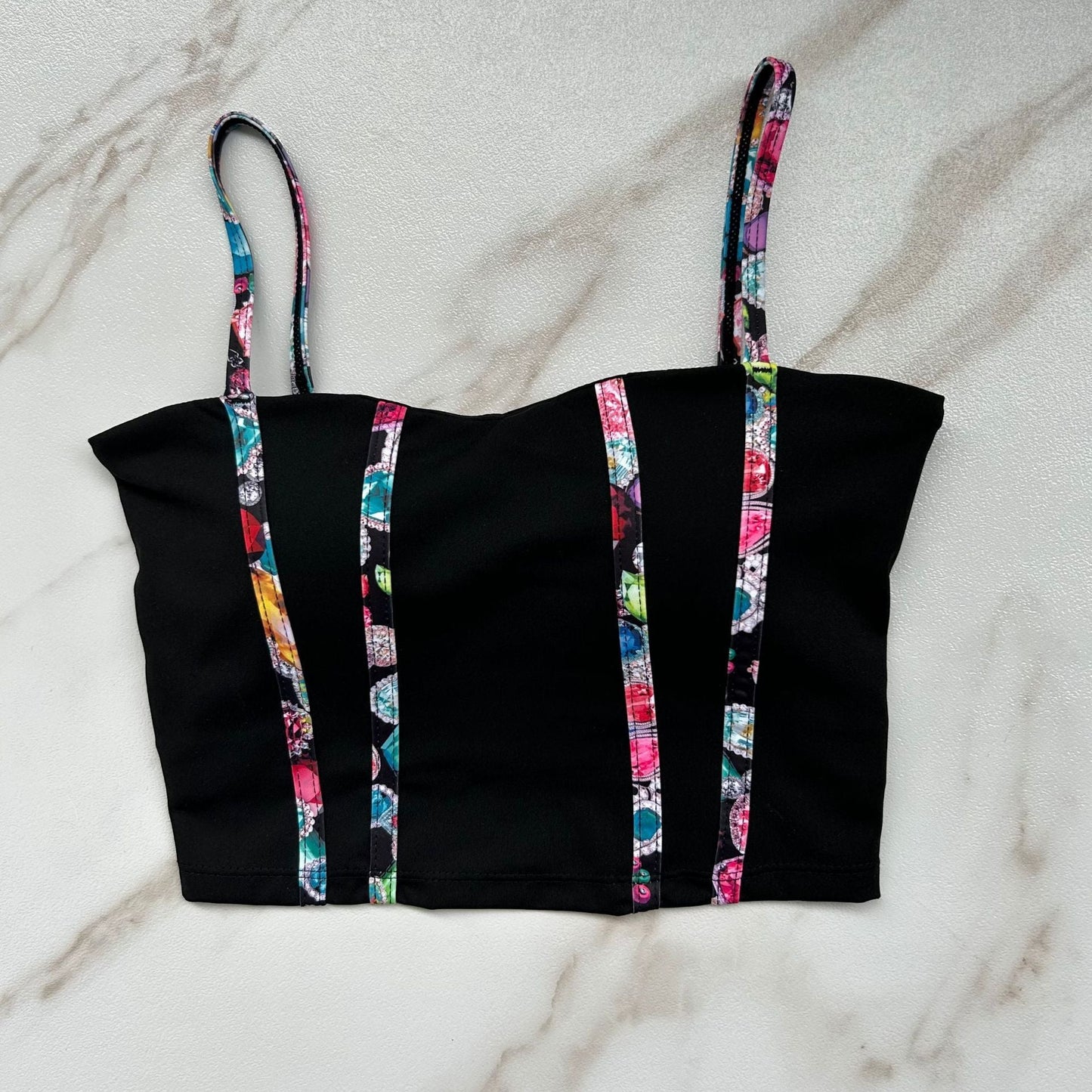 Soutien - gorge d'exercice à coutures colorées, sensation chair, vêtements de yoga - KaoKao
