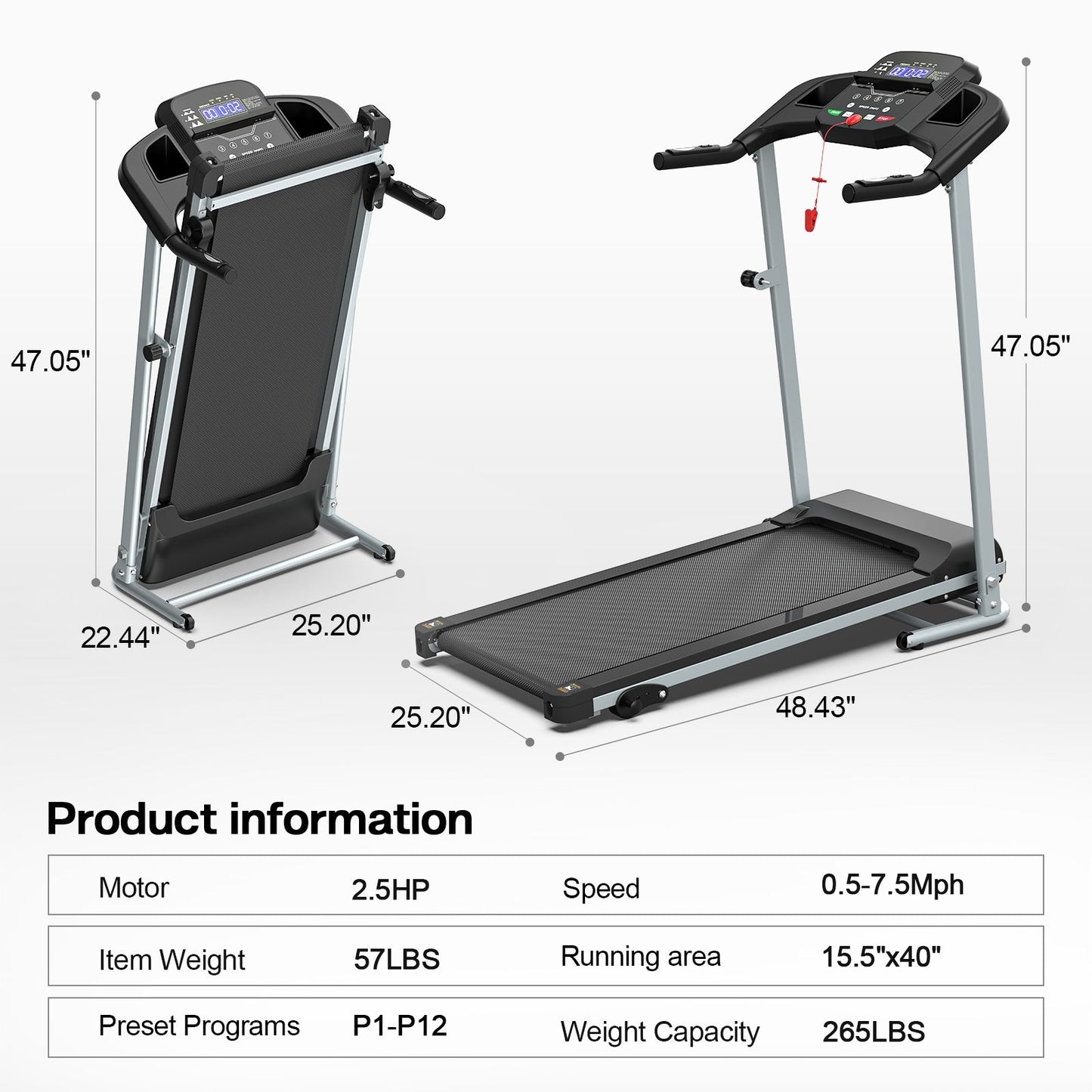 Tapis de course JK106 - KaoKao