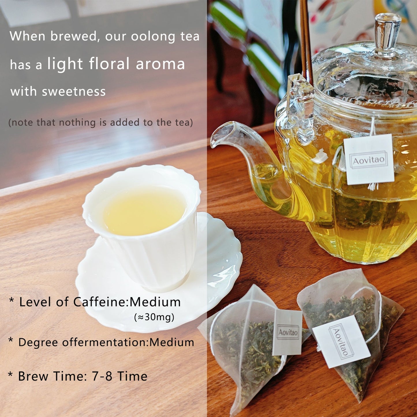 Thé détoxifiant, sachets de thé aux herbes naturelles, feuilles d'oolong pour le nettoyage des poumons, soulagement de la congestion, détox à base de plantes, sans caféine, sans OGM, biologique, pour la santé intestinale et renforcement immunitaire. - KaoKao