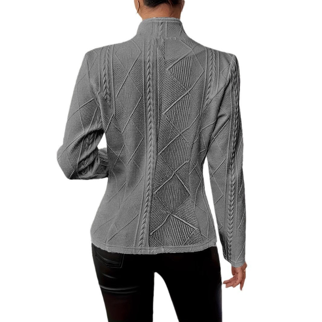 Veste de costume petite taille à motif boutonné - KaoKao