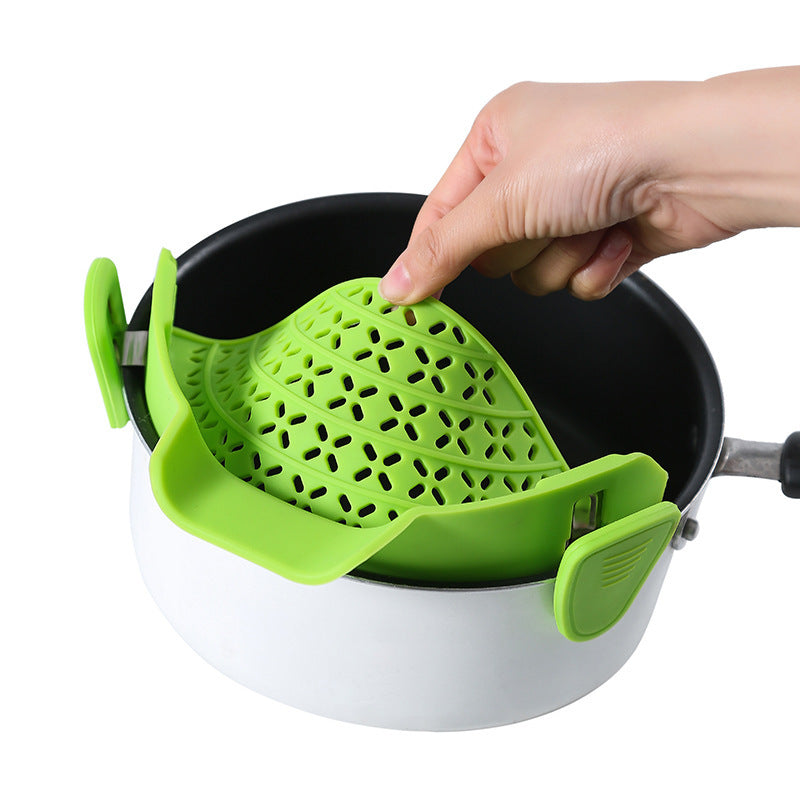 Accessoires de cuisine Bouchon de drainage latéral en silicone pour pot