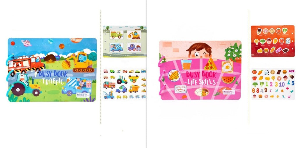 Livre d'activités pour enfants Jouets éducatifs Collage répété