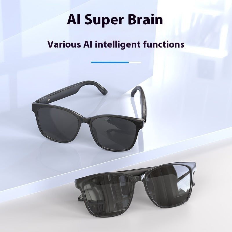 Lunette de traduction intelligent AI moderne pour interprétation simultanée