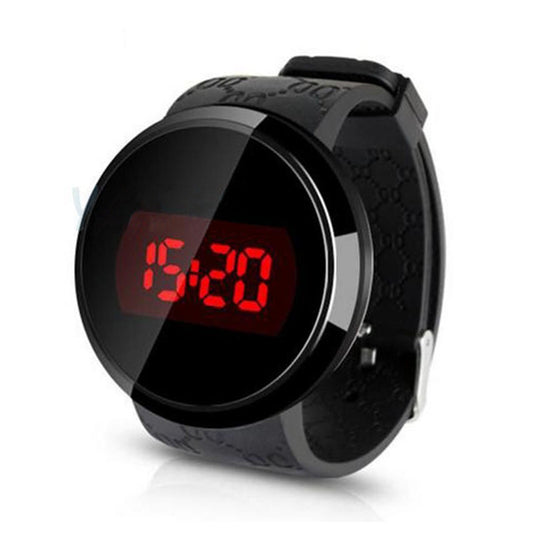 Montre électronique LED pour couples hommes et femmes