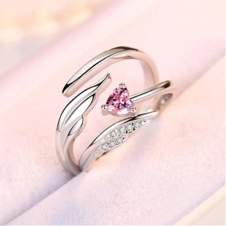 Cadeau Saint Valentin Cœur Élégant Diamant