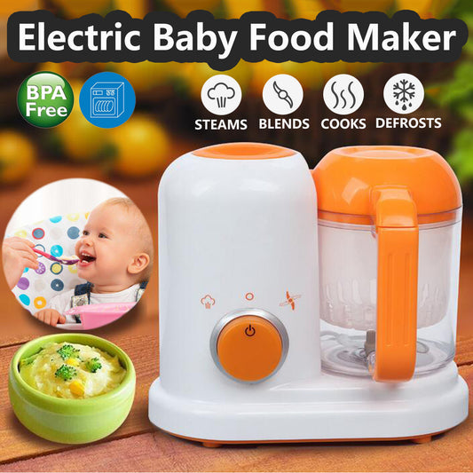 Robot culinaire multifonction pour bébé, réchauffeur de lait infantile intelligent, mélangeurs pour la cuisson des aliments pour bébés.