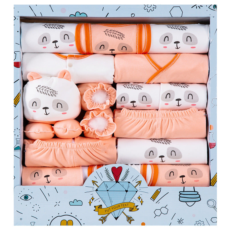 Coffret cadeau de vêtements pour bébé en coton pour nouveau-né