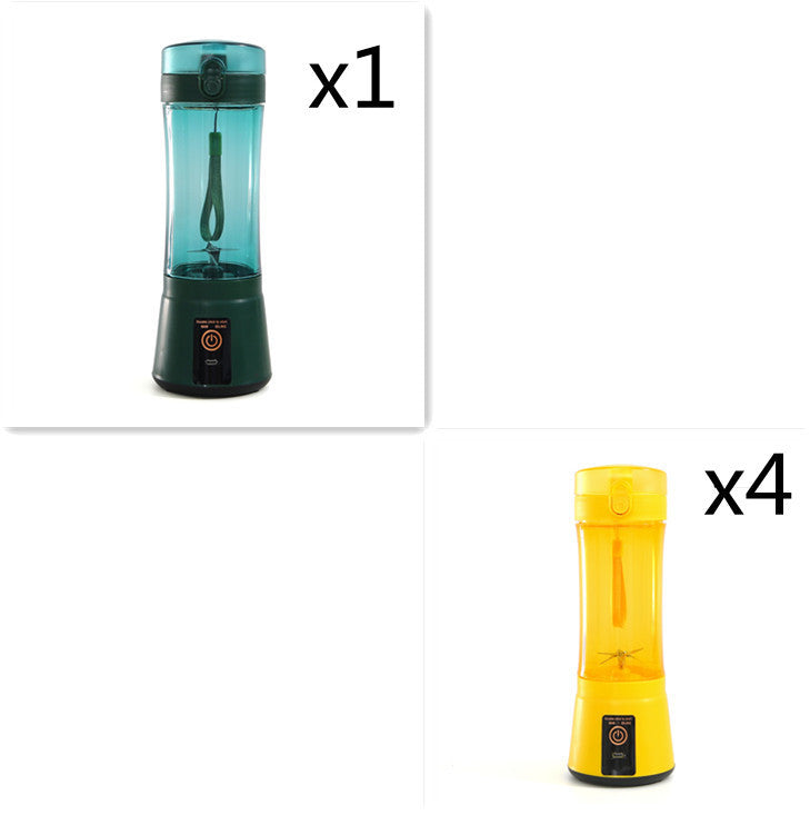 Extracteur de jus de fruits électrique portable sans fil, mixeur mini rechargeable par USB, machine à smoothie multifonction pour l'été, fournitures de cuisine.