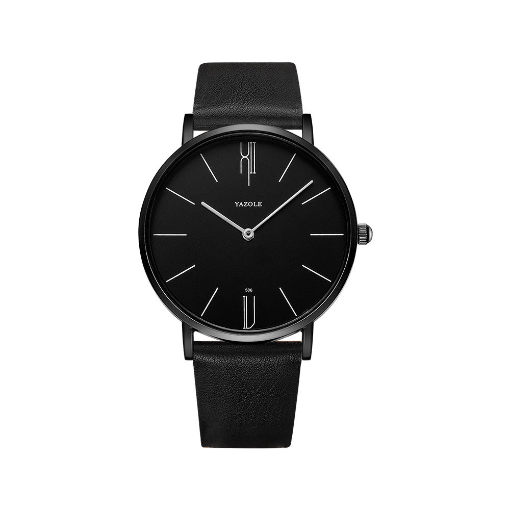 Montre à quartz étanche simple pour homme