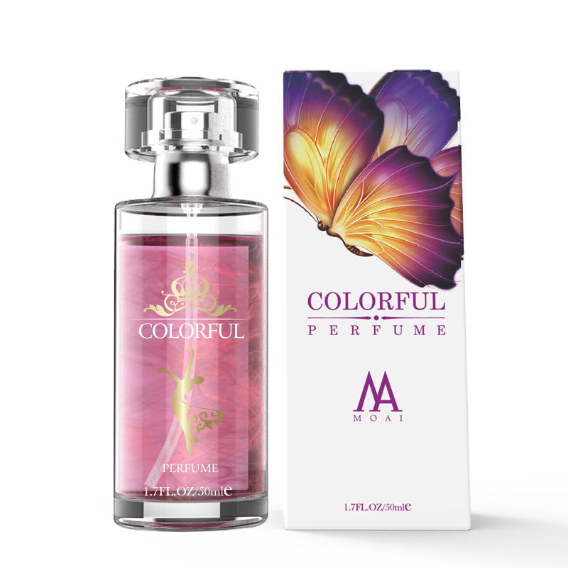 Parfum de balle, papillon, poudre d'or, esprit, mot de passe, parfum Mo Ai.