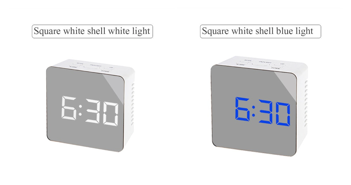 Horloge miroir multifonction numérique à LED