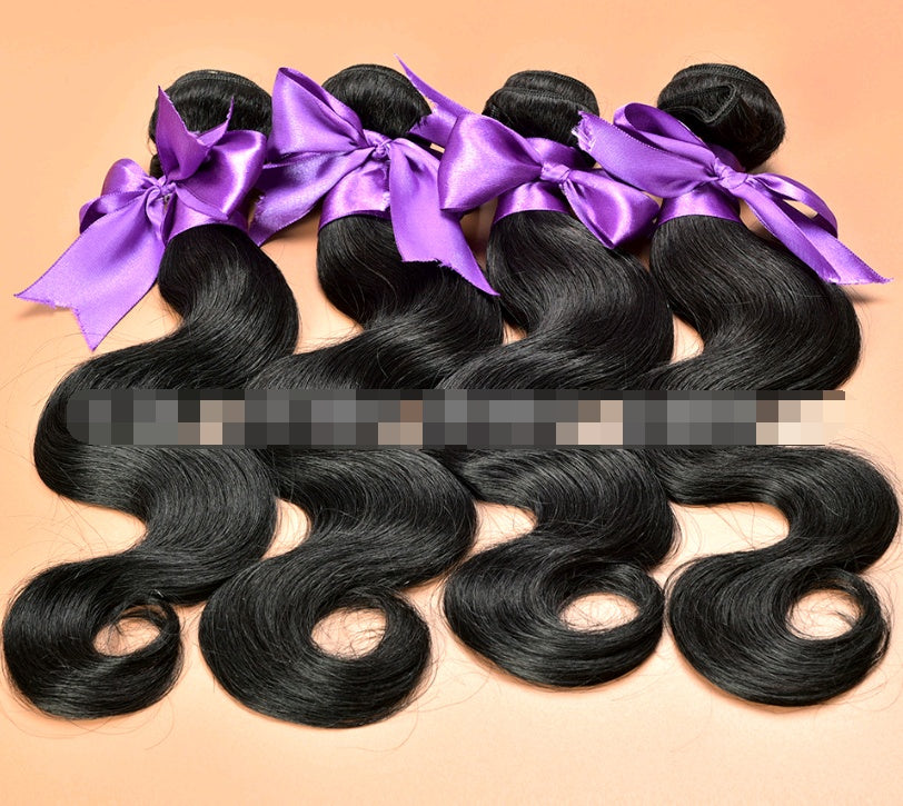 Perruque en cheveux naturels Coiffure Extensions de cheveux Vague corporelle Offres groupées de tissages en cheveux humains Extensions de cheveux humains Naturel et noir profond