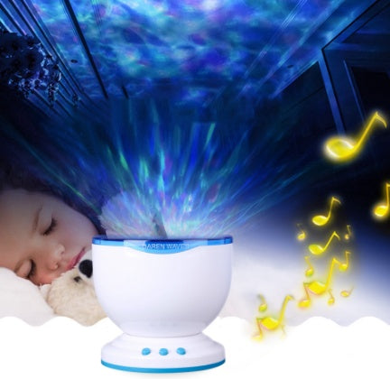 Lampe de projection océan LED
