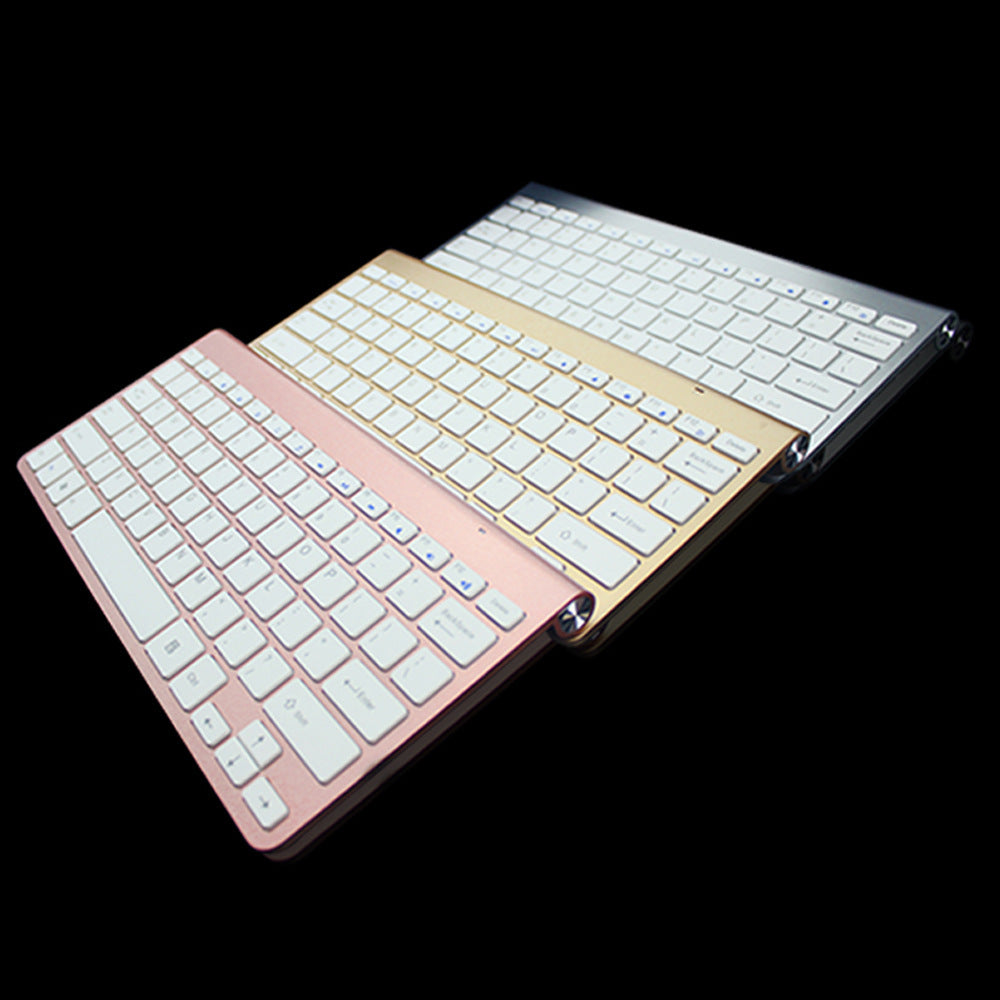 Clavier et souris sans fil 2.4G, ensemble de clavier et souris mini portable pour ordinateur portable, Mac, PC de bureau, télévision intelligente, PS4.