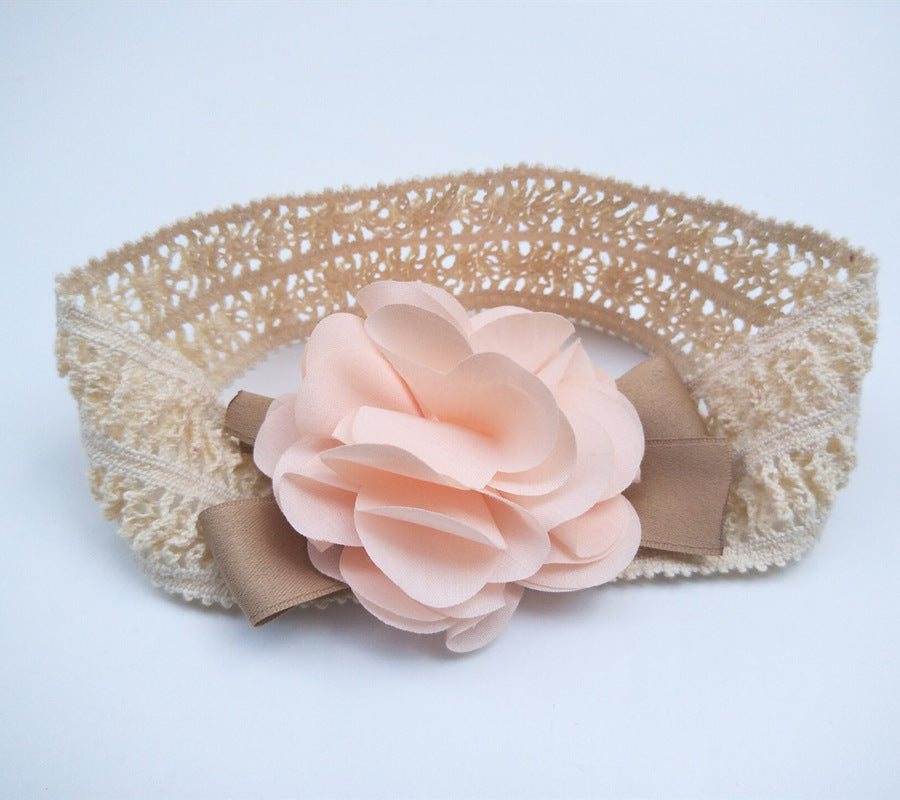 Bandeau en dentelle pour bébé