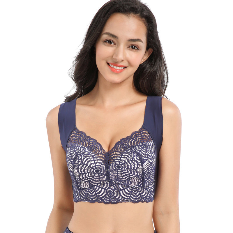 Soutien-gorge sexy pour femmes Sous-vêtements en dentelle grande taille