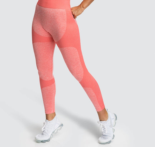 Europe et États-Unis vente chaude tricot sans couture hanches évacuant l'humidité pantalons de yoga pantalons de fitness de sport leggings féminins sexy hanche