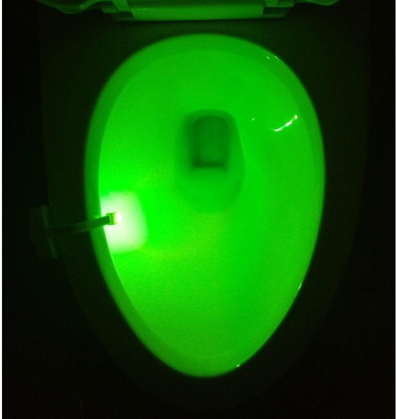 Lumière nocturne LED d'induction pour toilettes