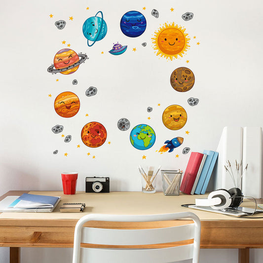 Set of decorative wall stickers for children's room