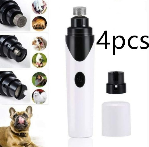 Chien de compagnie, chat, taille-crayon, coupe-ongles électrique, coupe-ongles de nettoyage.