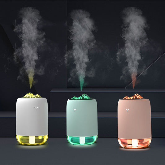 Humidificateur à flamme magique, atomiseur pour voiture et maison, mini diffuseur d'arômes, fournitures de bureau à domicile.