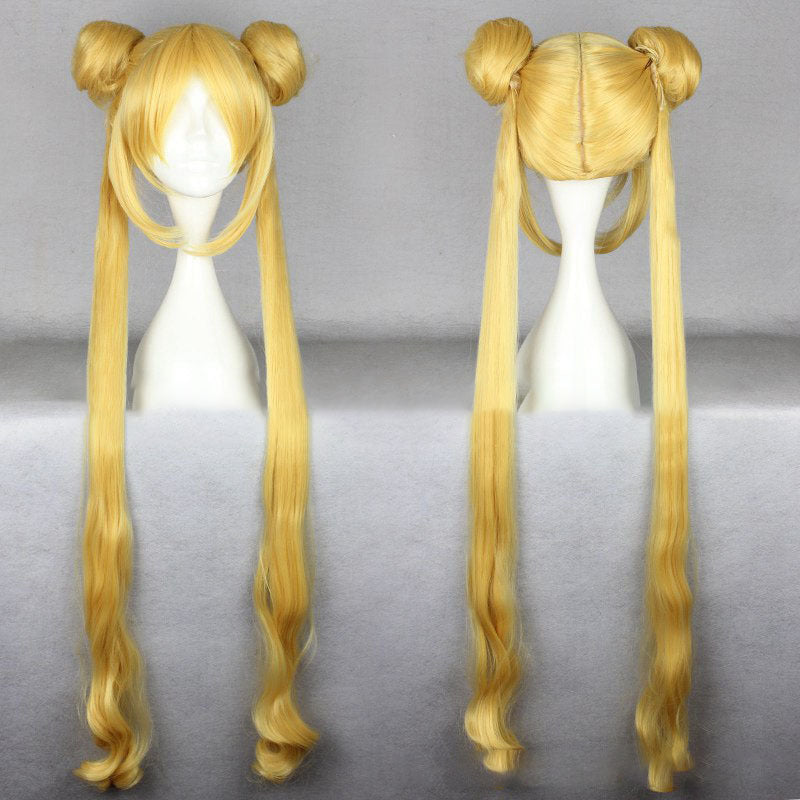 Approvisionnement exclusif transfrontalier Sailor Moon Moon Hare Shui Bingyue Anime Cos perruque Commerce extérieur Style de vente chaude