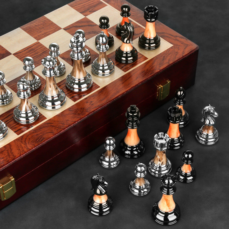 Coffret cadeau d'échecs haut de gamme