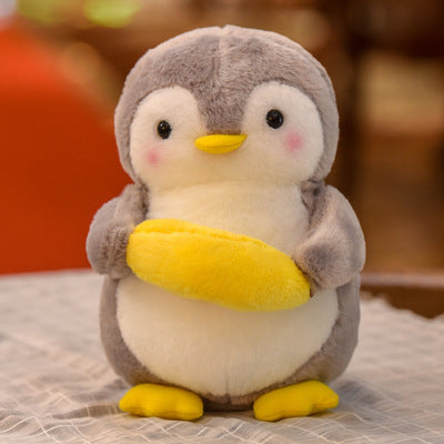 Jouet en peluche mignon de pingouin de fruit poupée Ragdoll cadeau d'anniversaire