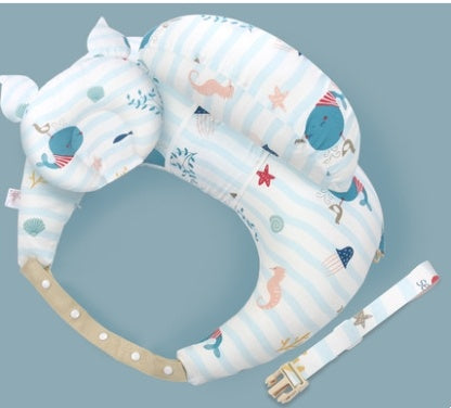 Coussins d'allaitement pour bébés, maternité, multifonctionnels, coussin ajustable pour nourrissons, nouveau-nés, couche d'alimentation, housse lavable.