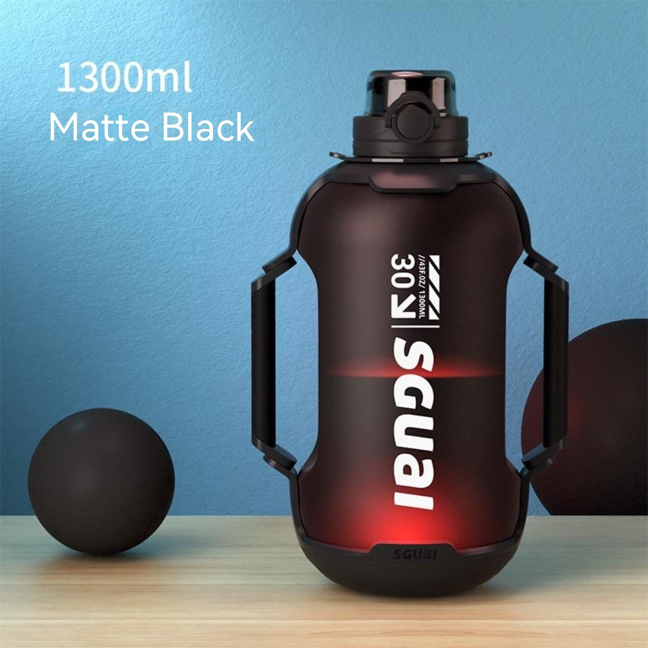 Bouteille de sport intelligente T30, kettle de fitness portable, tasse à eau.