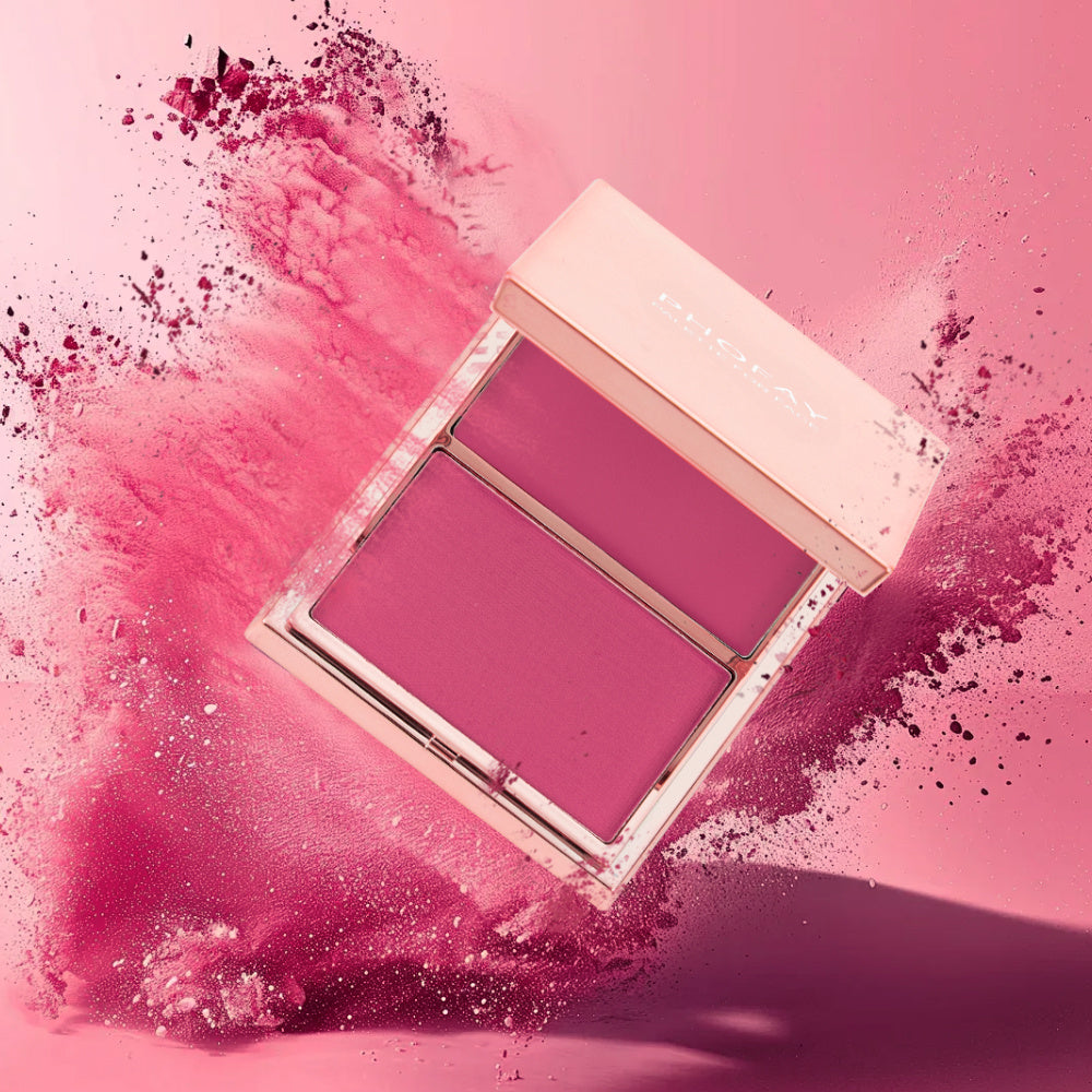 Crème et poudre blush duo PHOFAY Double-Take