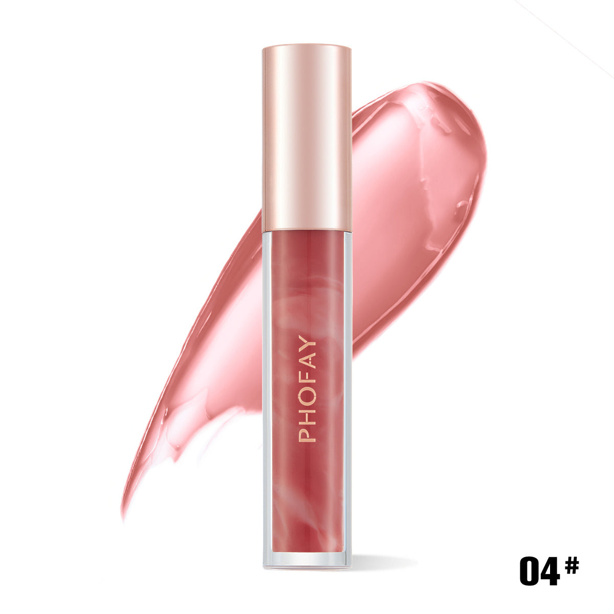 PHOFAY Rose Éclat Hydratant Gloss à Lèvres