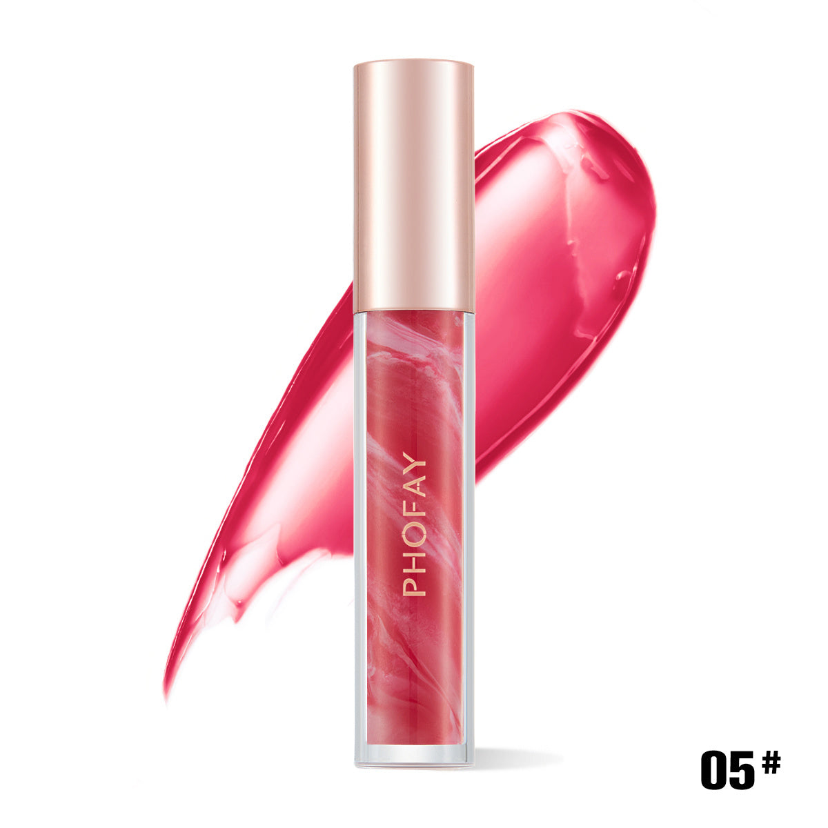 PHOFAY Rose Éclat Hydratant Gloss à Lèvres