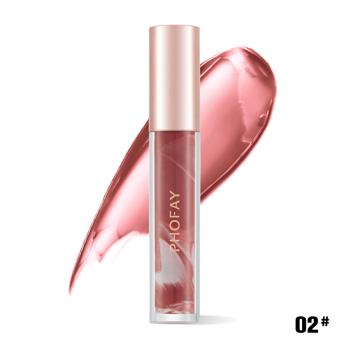 PHOFAY Rose Éclat Hydratant Gloss à Lèvres