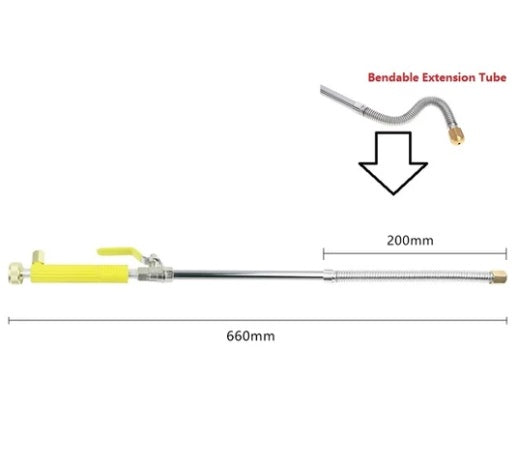 Laveuse à haute pression électrique pour jardin avec pulvérisateur d'eau.