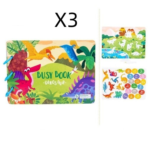 Livre d'activités pour enfants Jouets éducatifs Collage répété