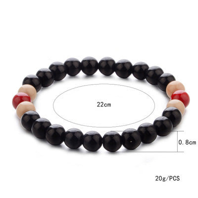 Bracelet Homme Femme Bijoux Fantaisie Guérison Équilibre Énergie Perles Bracelets et bracelets à breloques