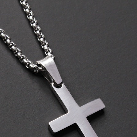 Collier croix simple