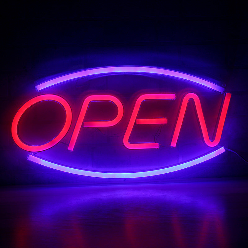 Lumière néon LED, panneau arrière en acrylique, lumière de décoration de chambre.