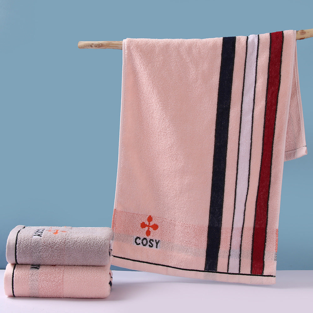 Serviette absorbante en coton épais avec cadeau pour les mains