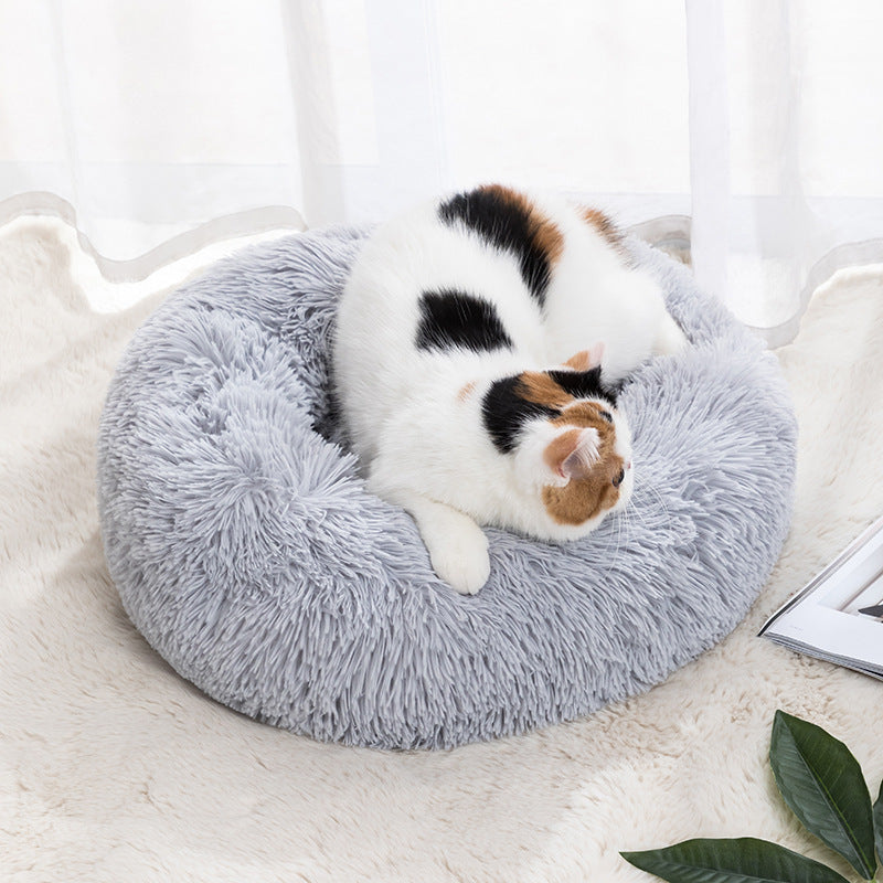 Lit pour animaux de compagnie chaud d’hiver Fournitures pour animaux de compagnie Lit pour animaux de compagnie pour chats