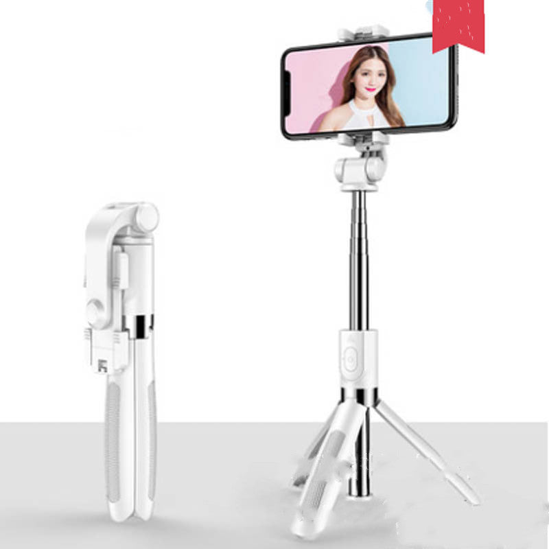 Compatible avec Apple, trépied selfie mobile universel support triangulaire un artefact selfie Bluetooth.