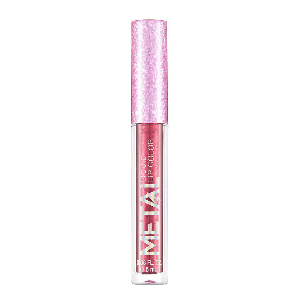 Gloss à lèvres métallique